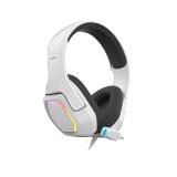 Krom - Kopa 7.1 Auriculares Alámbrico Diadema Juego Negro, Blanco