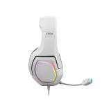 Krom - Kopa 7.1 Auriculares Alámbrico Diadema Juego Negro, Blanco