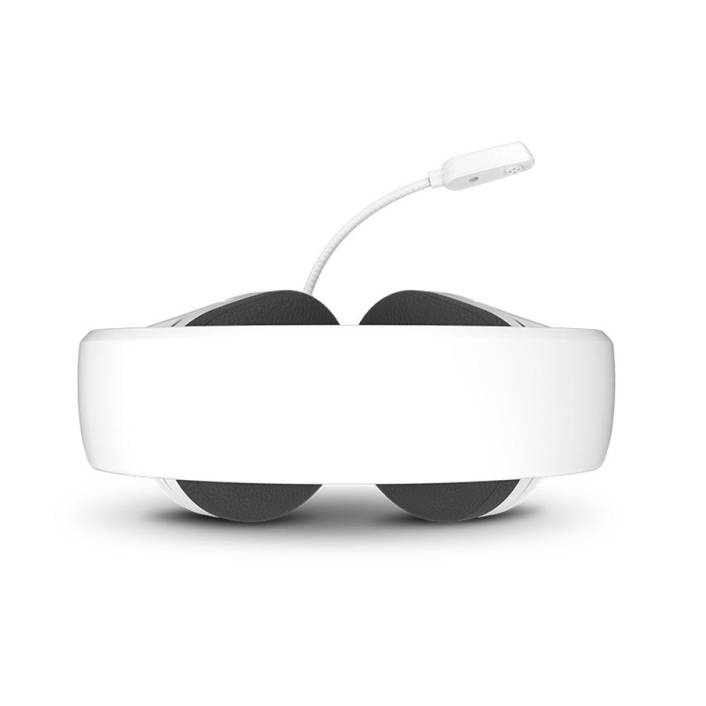 Krom - Kopa 7.1 Auriculares Alámbrico Diadema Juego Negro, Blanco