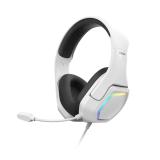 Krom - Kopa 7.1 Auriculares Alámbrico Diadema Juego Negro, Blanco