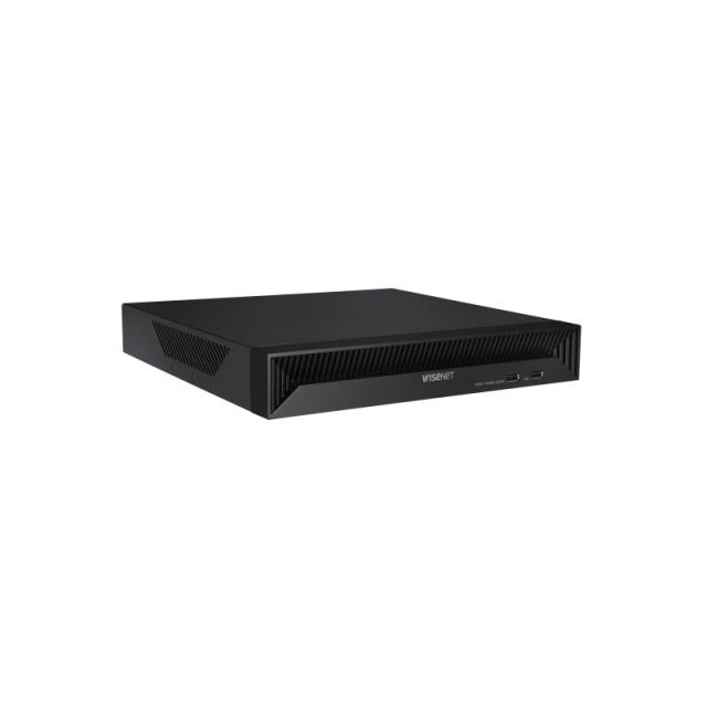 Hanwha - QRN-830S Grabadore de vídeo en red (NVR) Negro