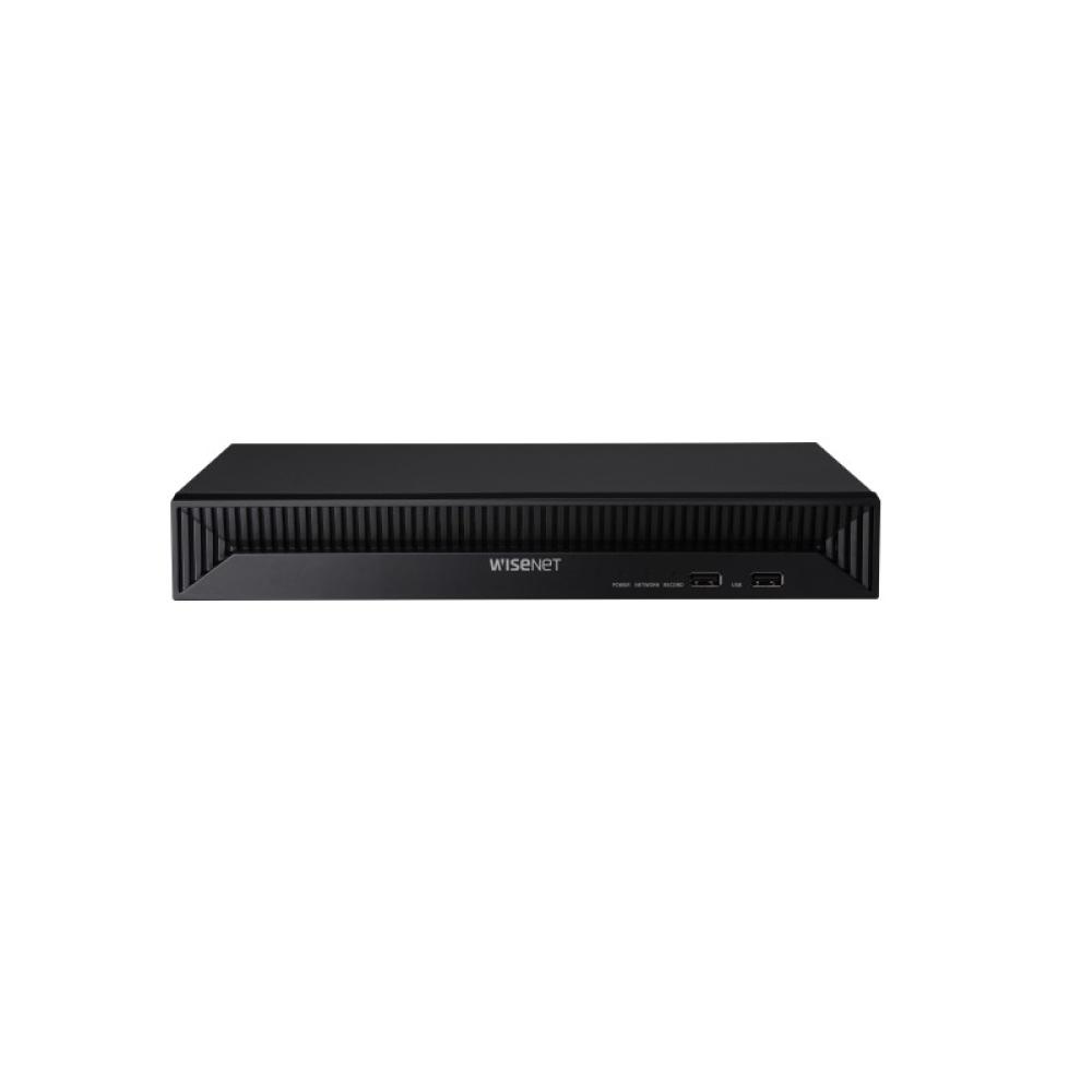 Hanwha - QRN-830S Grabadore de vídeo en red (NVR) Negro