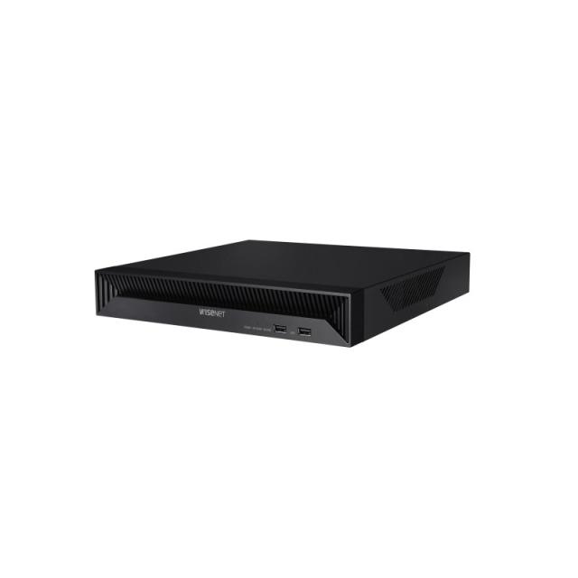 Hanwha - QRN-830S Grabadore de vídeo en red (NVR) Negro
