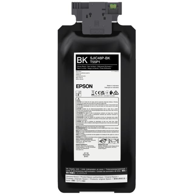 Epson - SJIC48P-BK cartucho de tinta 1 pieza(s) Original Negro