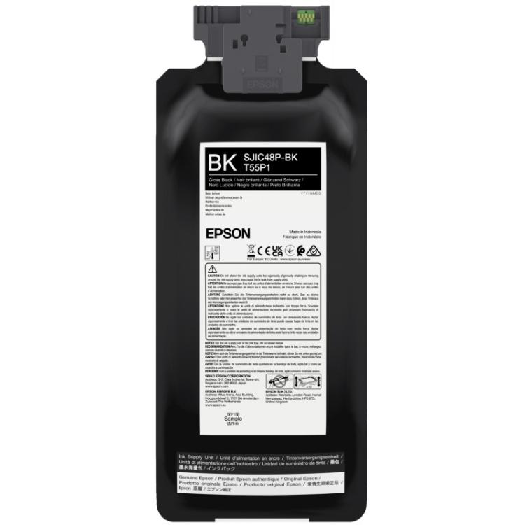 Epson - SJIC48P-BK cartucho de tinta 1 pieza(s) Original Negro
