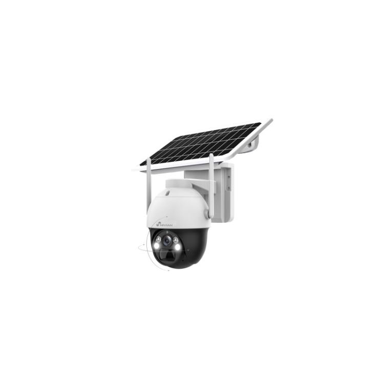 Nivian - NV-CAM02S-SOLAR4G cámara de vigilancia Torreta Cámara de seguridad IP Interior y exterior 2304 x 1296 Pixeles Pared/pos