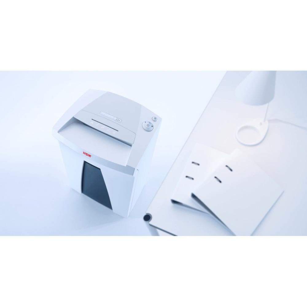 HSM - Securio B24 triturador de papel Corte en partículas 56 dB 24 cm Blanco