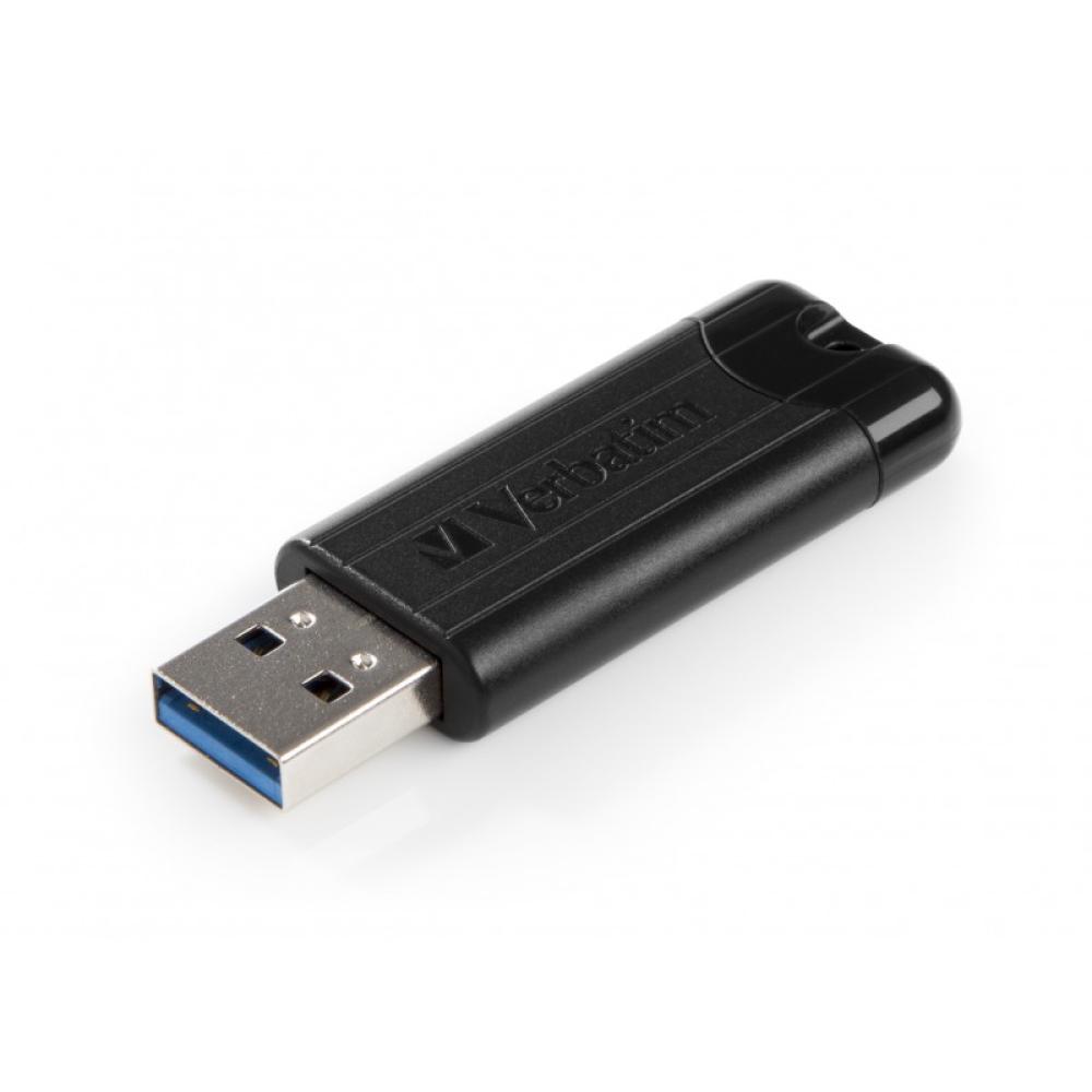 Verbatim - PinStripe 3.0 - Unidad USB 3.0 de 128GB ? - Negro