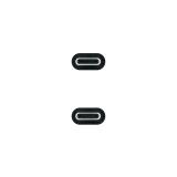 Nanocable - Cable USB 3.1 Gen2 10Gbps 5A, 4K/60Hz, USB-C/M-USB-C/M, Negro, 0.5 m