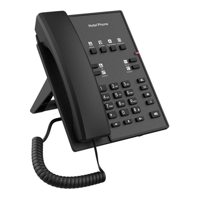 Fanvil - H1 teléfono IP Negro 2 líneas