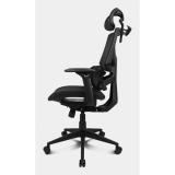 DRIFT - DRAIR400 silla para videojuegos Silla para videojuegos de PC Asiento de malla Negro