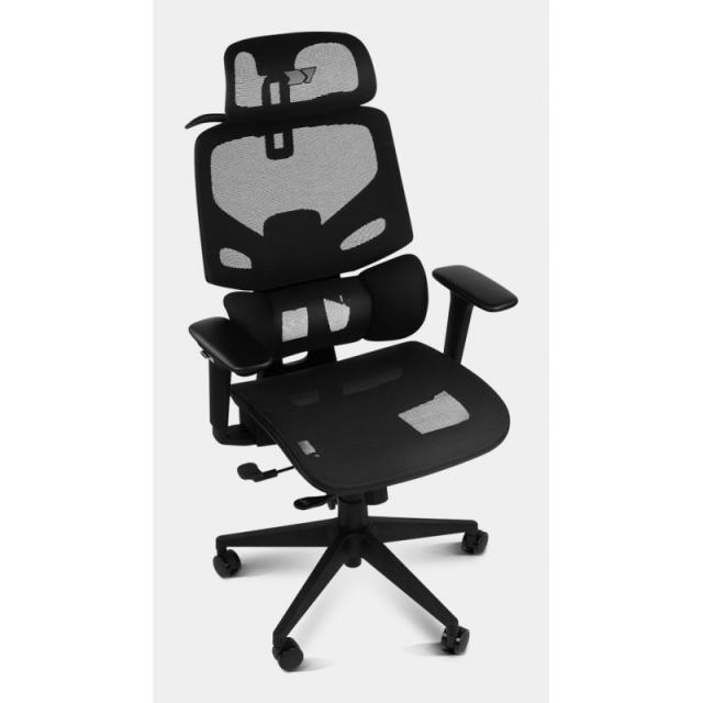 DRIFT - DRAIR400 silla para videojuegos Silla para videojuegos de PC Asiento de malla Negro