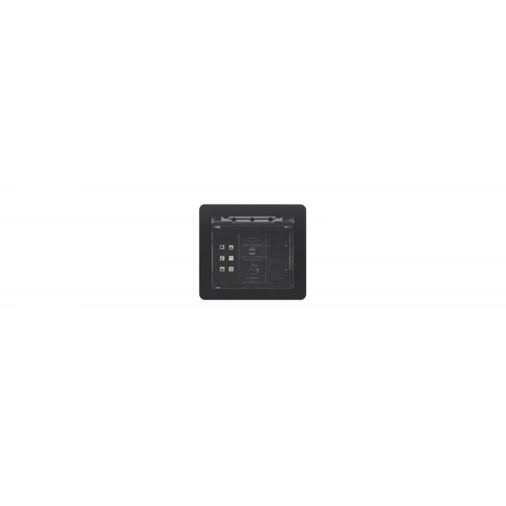 Kramer Electronics - TBUS-1N(B) Escritorio Caja de cables Negro 1 pieza(s)