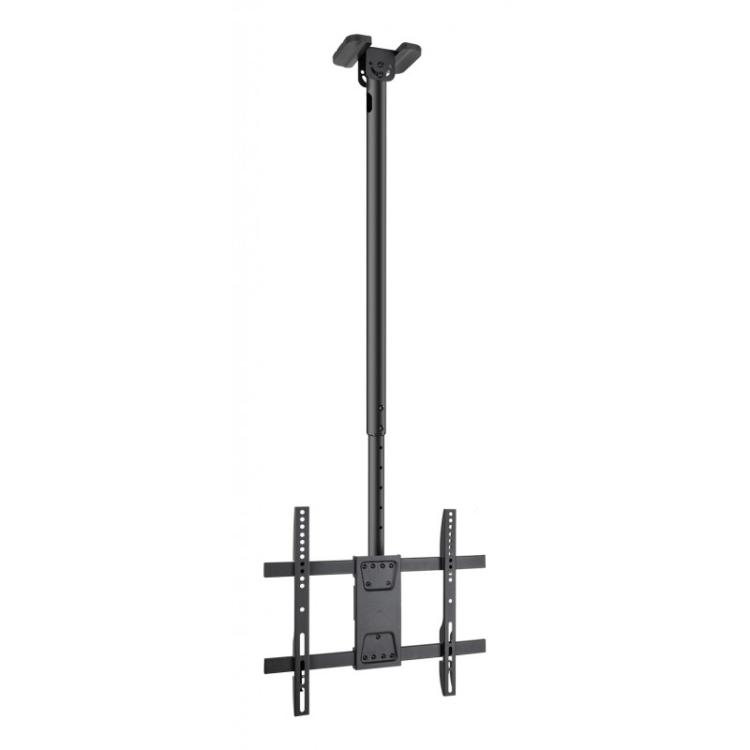 TooQ - Soporte de Techo para Pantallas 32"-75", Negro - LPCE1175TSLI-XL-B