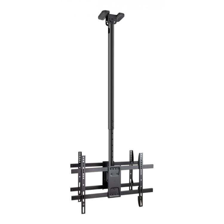 TooQ - Soporte de Techo para 2 Pantallas 43"-86", Negro - LPCE2286TSLI-XL-B