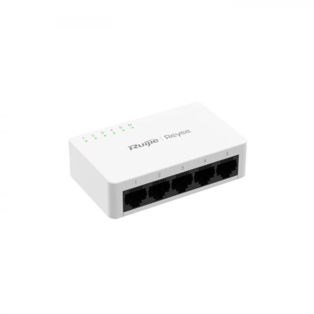 Ruijie Networks - RG-ES05G-L switch No administrado Gigabit Ethernet (10/100/1000) Blanco