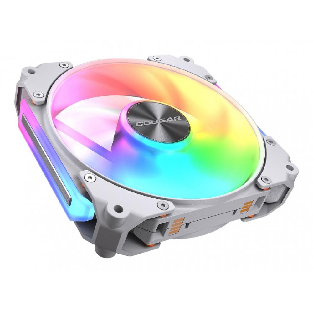 COUGAR - CF-APR12HW3-RGB Carcasa del ordenador Ventilador 12 cm Blanco 3 pieza(s)