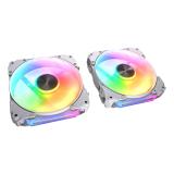 COUGAR - CF-APR12HW3-RGB Carcasa del ordenador Ventilador 12 cm Blanco 3 pieza(s)