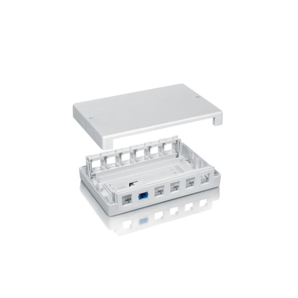 Equip - 125460 caja de tomacorriente Blanco