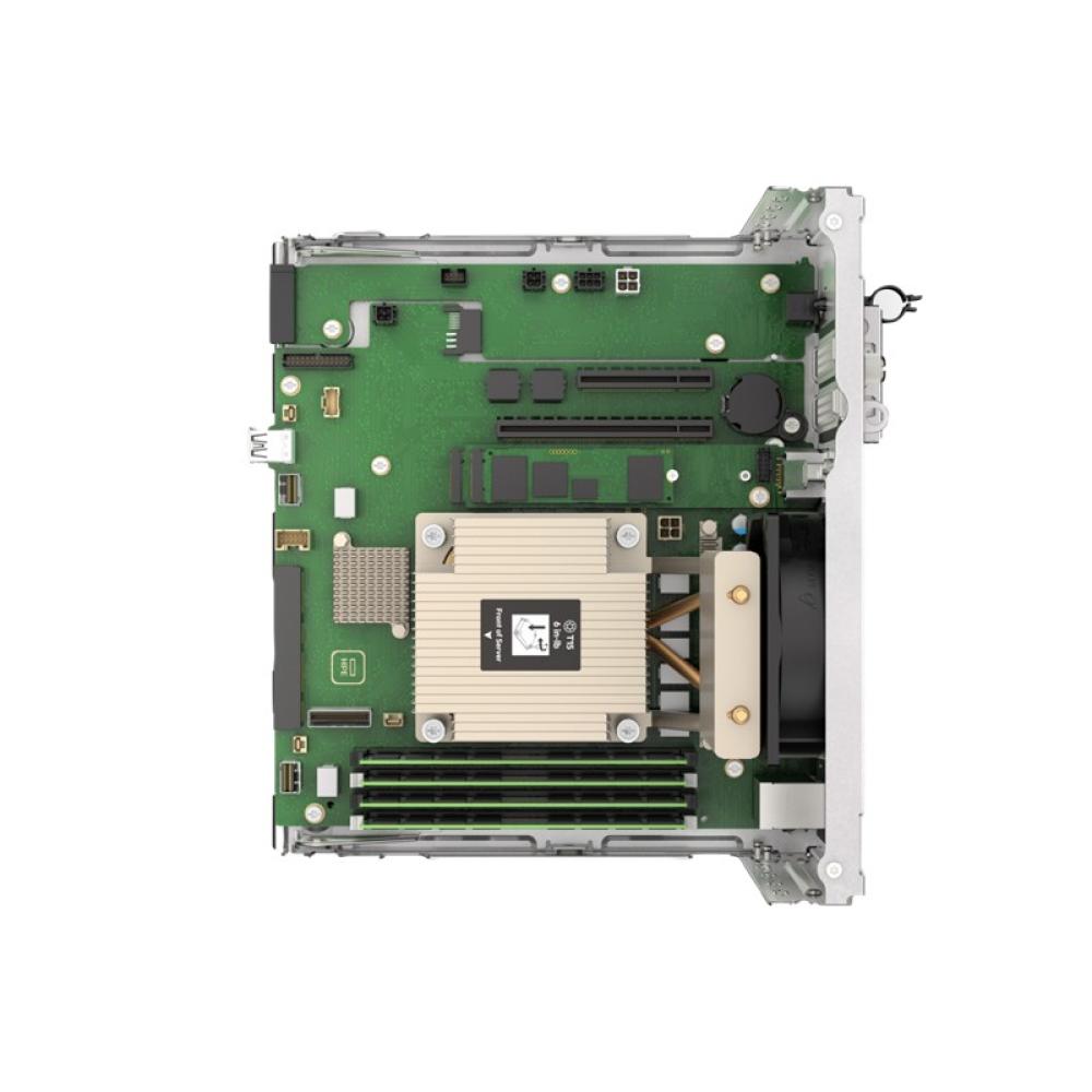 HPE - ProLiant MicroServer Gen11 G7400 2c 16GB-U 4LFF-NHP 1TB HDD 180W Ext PS EMEA Cmp Module Server