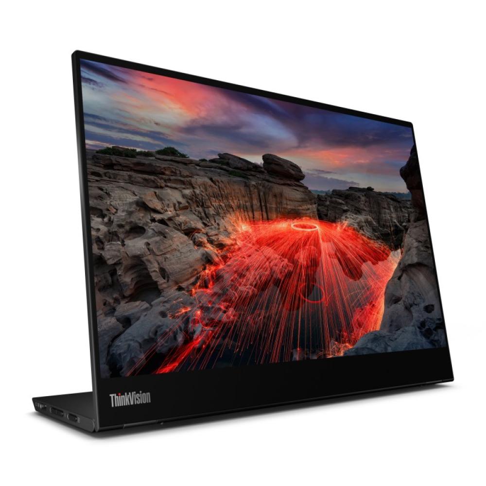 Lenovo - ThinkVision M14t Gen 2 pantalla para PC 35,6 cm (14") 2240 x 1400 Pixeles 2.2K LED Pantalla táctil Negro