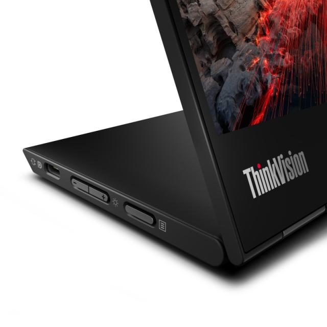 Lenovo - ThinkVision M14t Gen 2 pantalla para PC 35,6 cm (14") 2240 x 1400 Pixeles 2.2K LED Pantalla táctil Negro