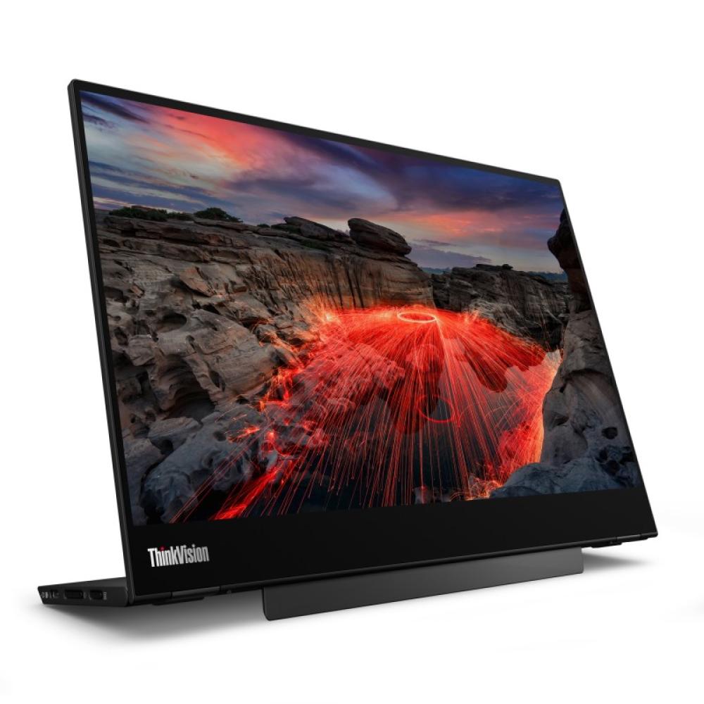 Lenovo - ThinkVision M14t Gen 2 pantalla para PC 35,6 cm (14") 2240 x 1400 Pixeles 2.2K LED Pantalla táctil Negro