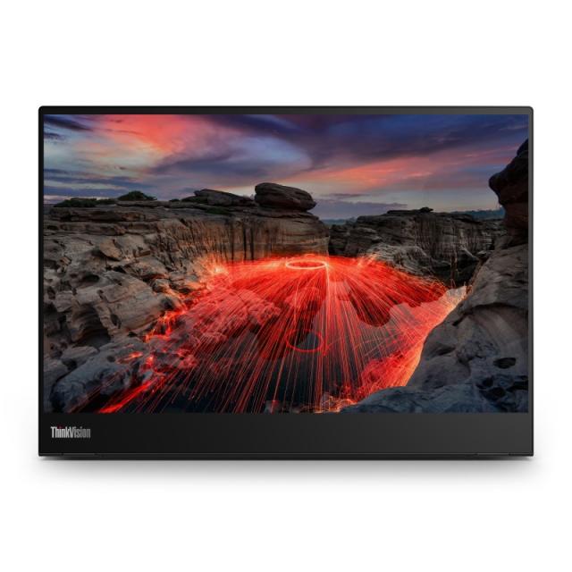 Lenovo - ThinkVision M14t Gen 2 pantalla para PC 35,6 cm (14") 2240 x 1400 Pixeles 2.2K LED Pantalla táctil Negro