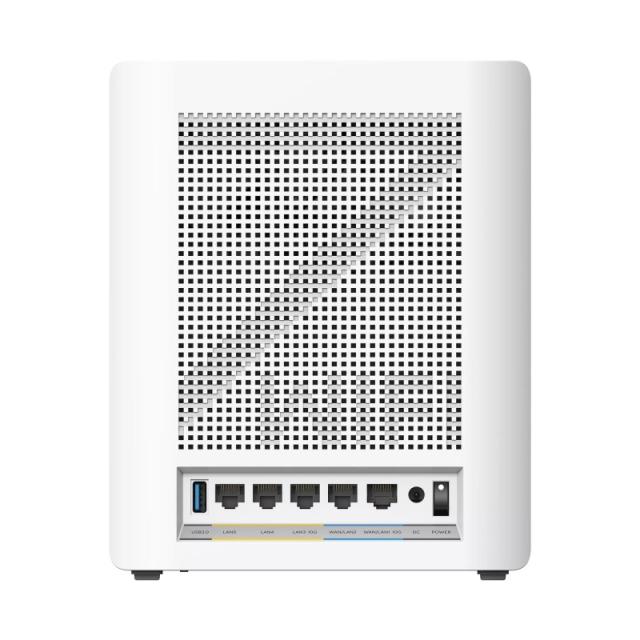 ASUS - ZenWiFi BQ16 Quad-band (2.4 GHz / 5 GHz-1 / 5 GHz-2 / 6 GHz) Wi-Fi 7 (802.11be) Blanco 5 Interno