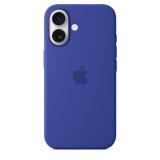 Apple - Funda de silicona con MagSafe para el iPhone 16 - Azul ultramar