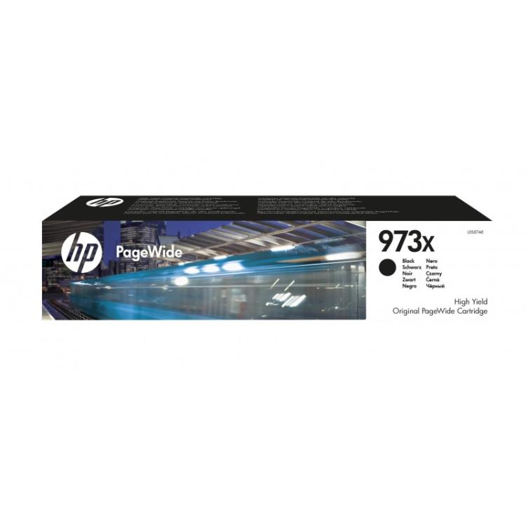 HP - Cartucho negro original PageWide 973X de alto rendimiento