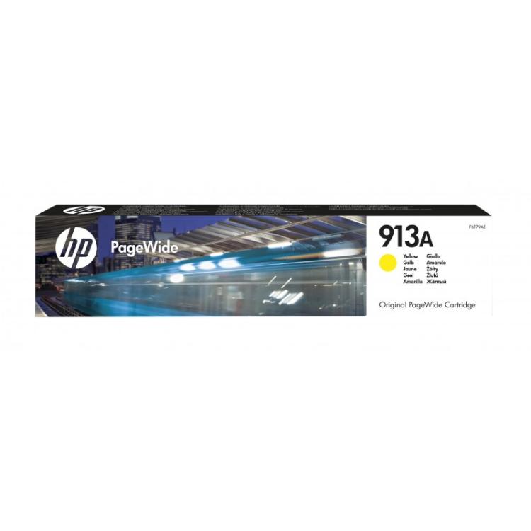 HP - Cartucho amarillo original PageWide 913A