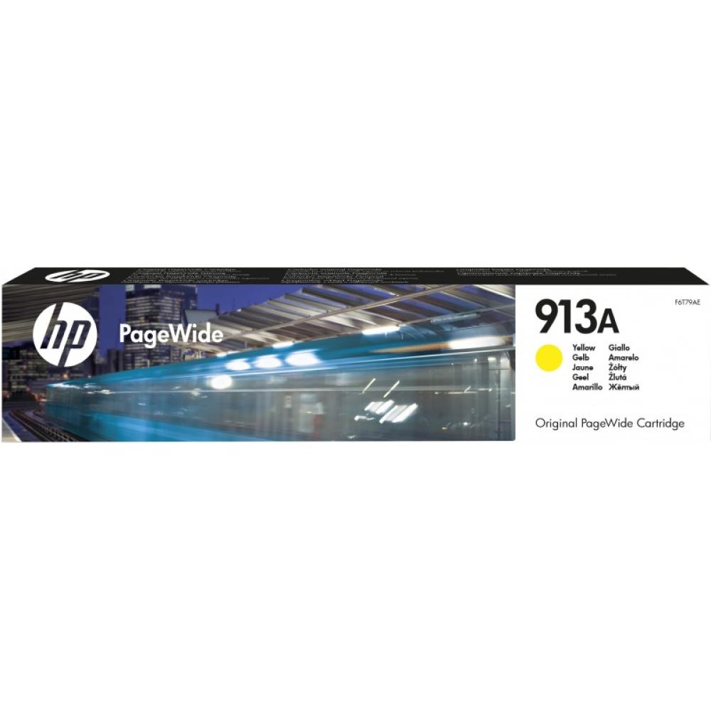 HP - Cartucho amarillo original PageWide 913A