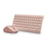 NGS - FANTASY (QUERTY, ES) teclado Ratón incluido Universal RF Wireless + Bluetooth QWERTY Español Rosa