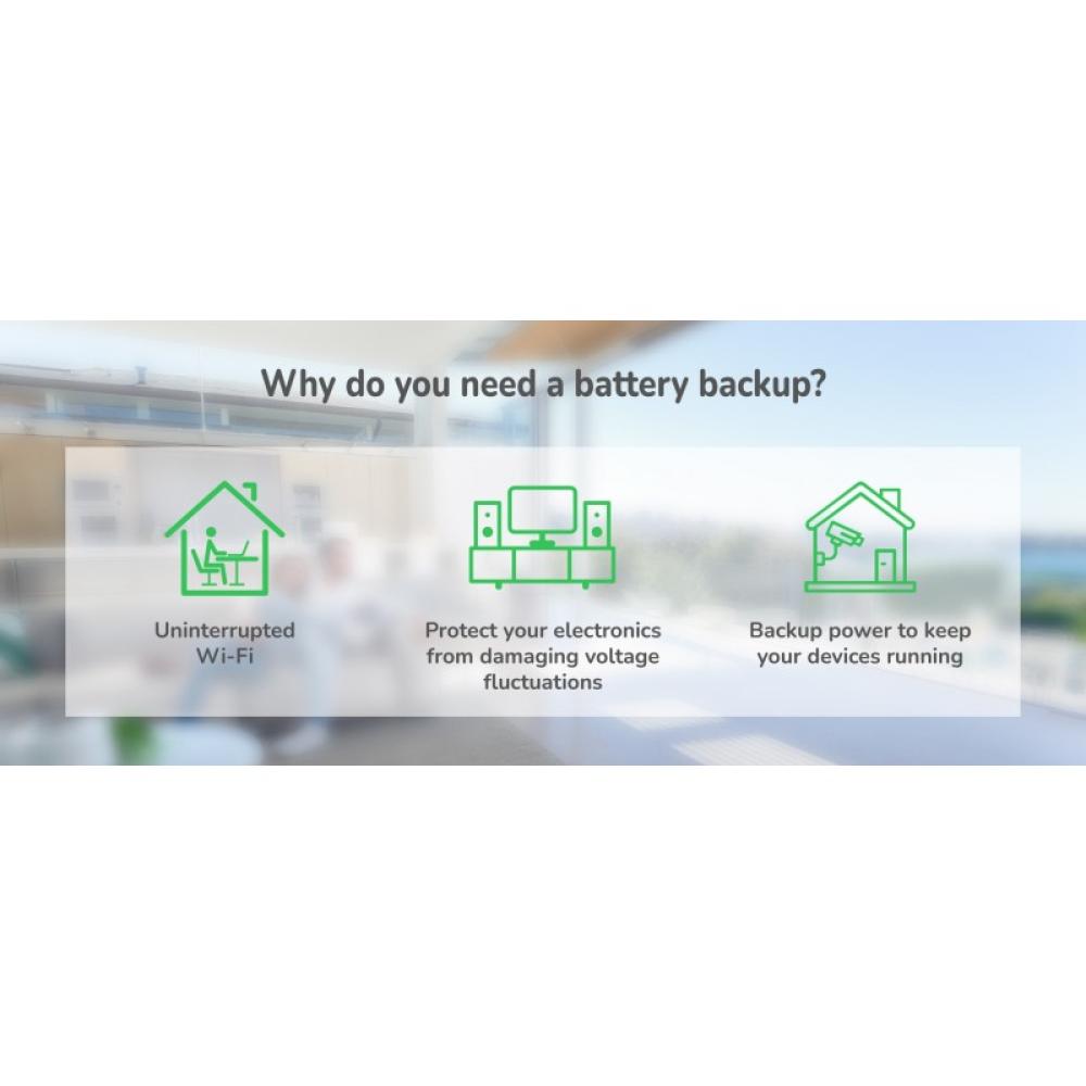 APC - BE500G2-GR sistema de alimentación ininterrumpida (UPS) En espera (Fuera de línea) o Standby (Offline) 0,5 kVA 300 W