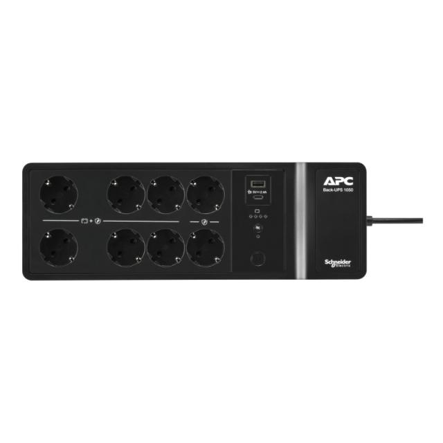 APC - BE1050G2-GR sistema de alimentación ininterrumpida (UPS) En espera (Fuera de línea) o Standby (Offline) 1,05 kVA 600 W