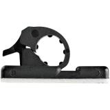 StarTech.com - 100 Clips de Gestión de Cableado Adhesivos - Negro - Organizador de Cableado para Escritorios/Oficinas - - CBMCC1