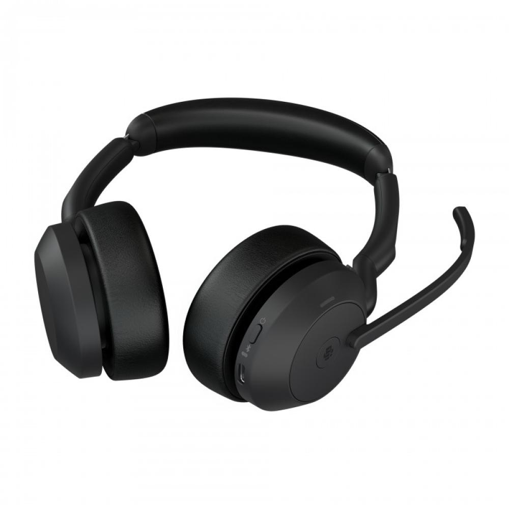 Jabra - Evolve2 55 Auriculares Inalámbrico y alámbrico Diadema Oficina/Centro de llamadas Bluetooth Base de carg - 25599-999-989