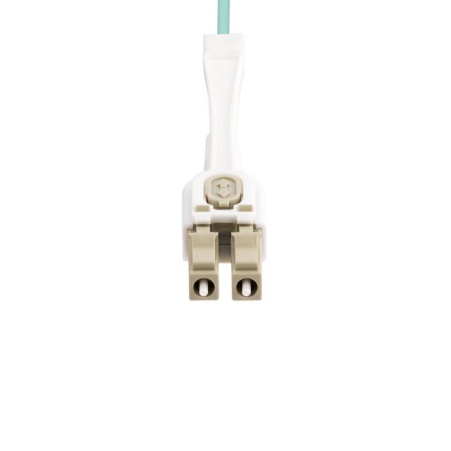 StarTech.com - Cable de Fibra Óptica Multimodo LC a LC (UPC) OM4 de 3m - con Pestillos - 50/125µm - Redes de 100G - Resistente a