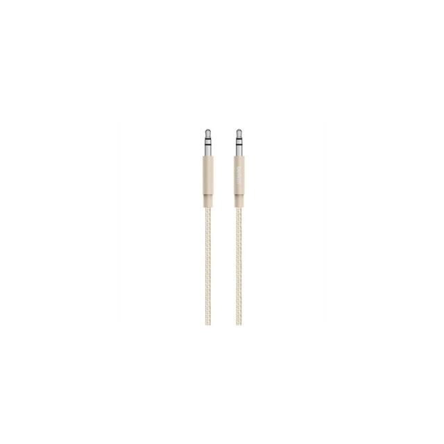 Belkin - AV10164BT04-GLD cable de audio 1,2 m 3,5mm Oro