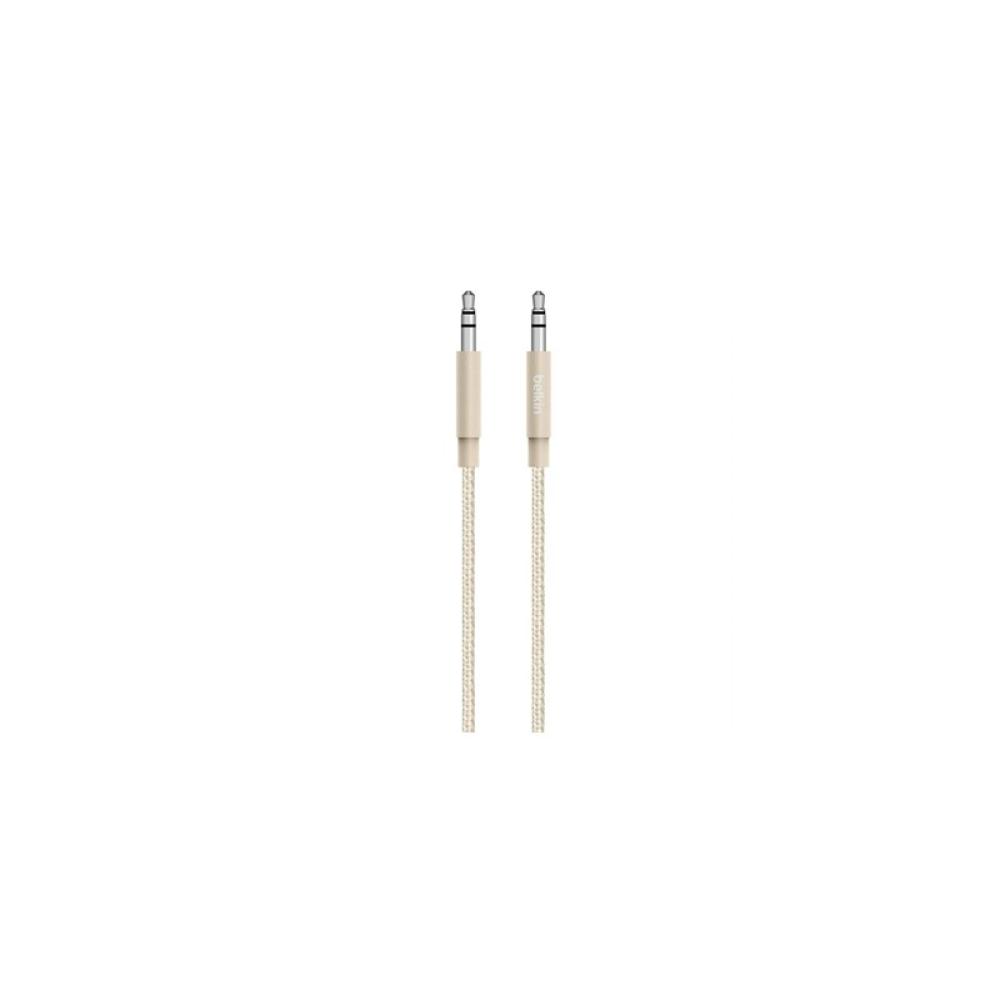 Belkin - AV10164BT04-GLD cable de audio 1,2 m 3,5mm Oro