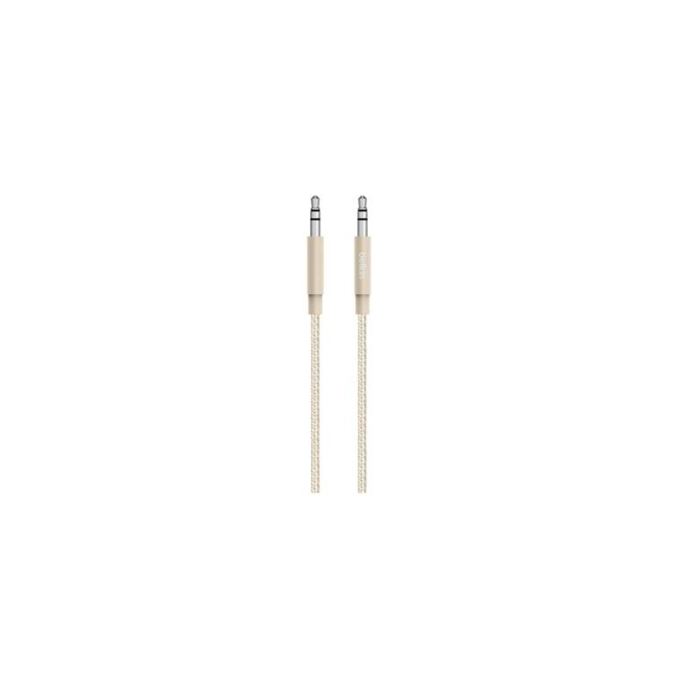 Belkin - AV10164BT04-GLD cable de audio 1,2 m 3,5mm Oro