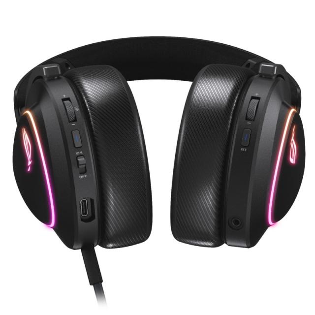 ASUS - ROG DELTA II Auriculares Inalámbrico y alámbrico Diadema Juego USB Tipo C Bluetooth Negro