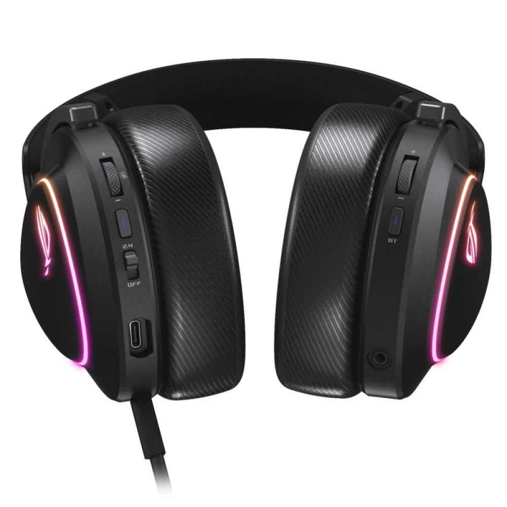 ASUS - ROG DELTA II Auriculares Inalámbrico y alámbrico Diadema Juego USB Tipo C Bluetooth Negro