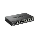 D-Link - DES-108 switch No administrado L2 Gigabit Ethernet (10/100/1000) Escritorio Negro