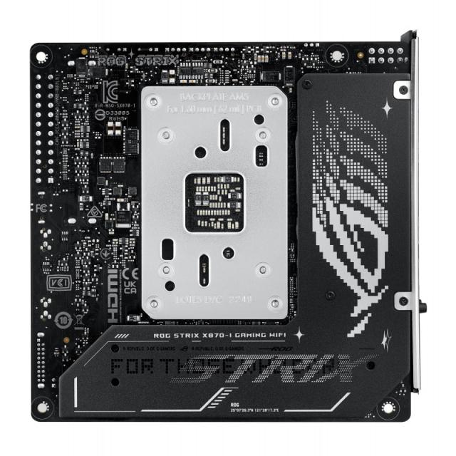 ASUS - ROG STRIX X870-I GAMING WIFI AMD X870 Zócalo AM5 mini ITX