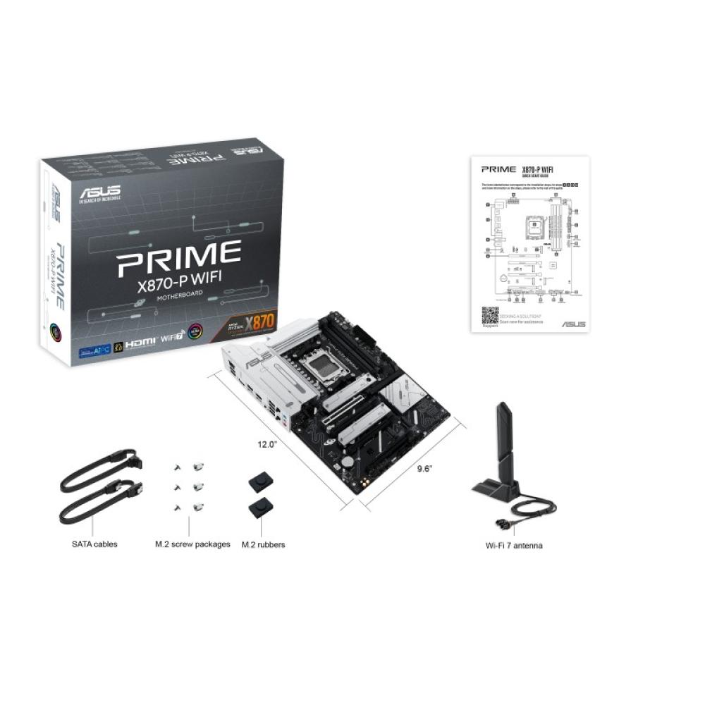 ASUS - Prime X870-P WIFI AMD X870 Zócalo AM5 ATX