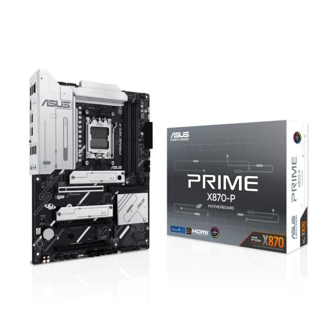 ASUS - PRIME X870-P AMD X870 Zócalo AM5 ATX