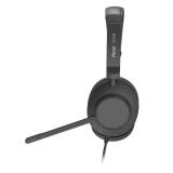 Axtel - AXH-ONEUCD auricular y casco Auriculares Alámbrico Diadema Oficina/Centro de llamadas USB tipo A Negro