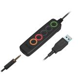 Axtel - VOICE UC28-35 stereo USB-A Auriculares Alámbrico Diadema Oficina/Centro de llamadas USB tipo A Negro